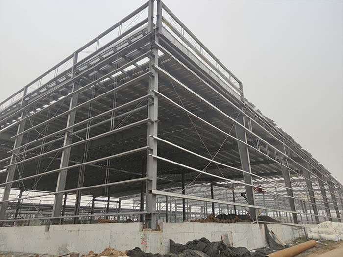 江山钢结构厂房网架工程