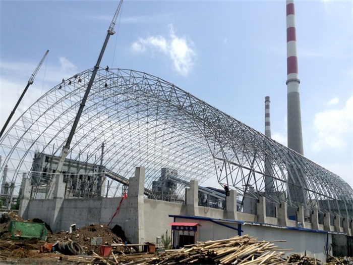 徐州山西煤机油桶翘工程网架