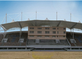 拉萨体育馆膜结构